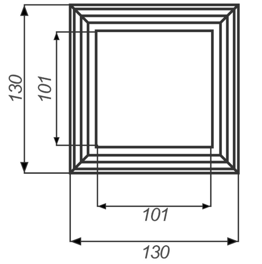 Крышка нижняя из ДПК Faynag Wood Слоновая кость